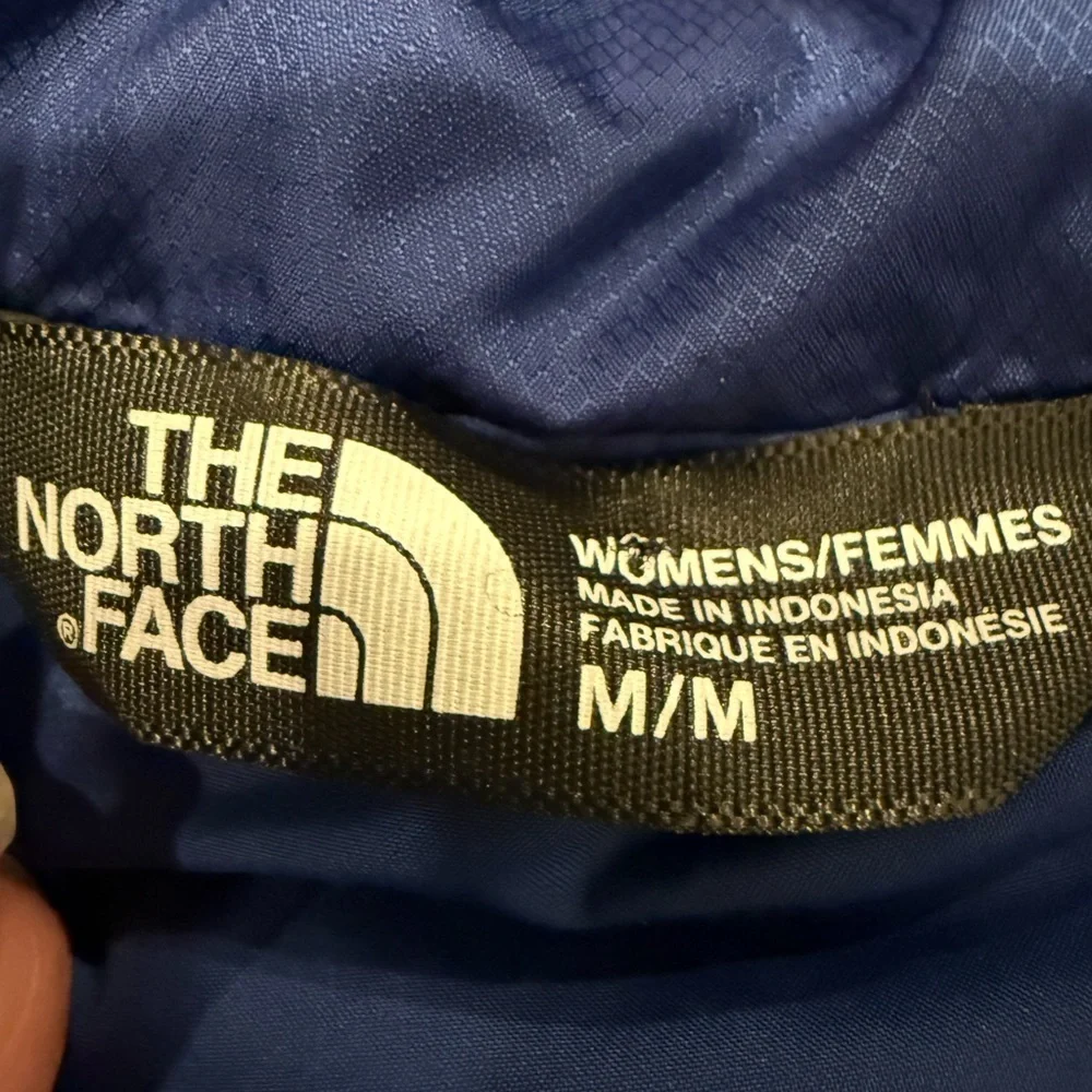 The North Face Insulated Puffer Jacket Royal Blue Size M